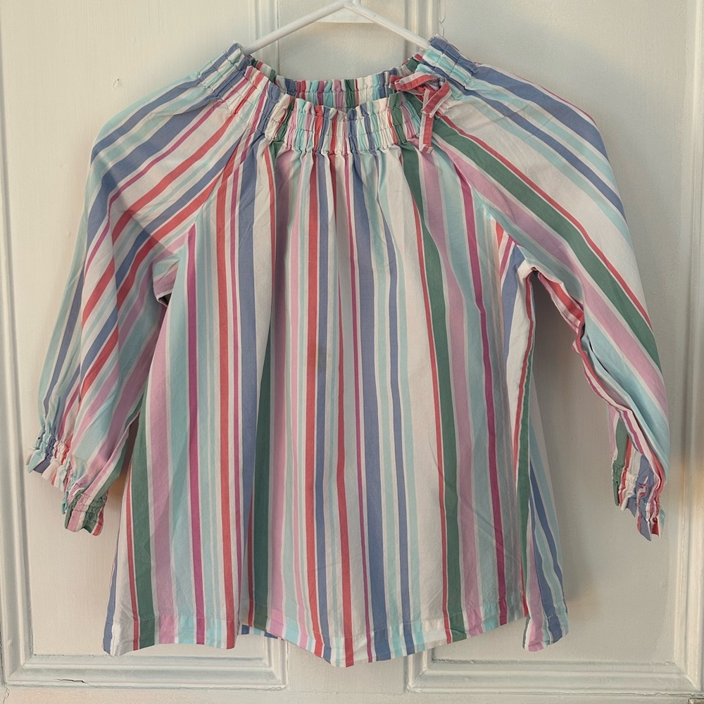 Crewcuts Colorful Striped Kids Blouse